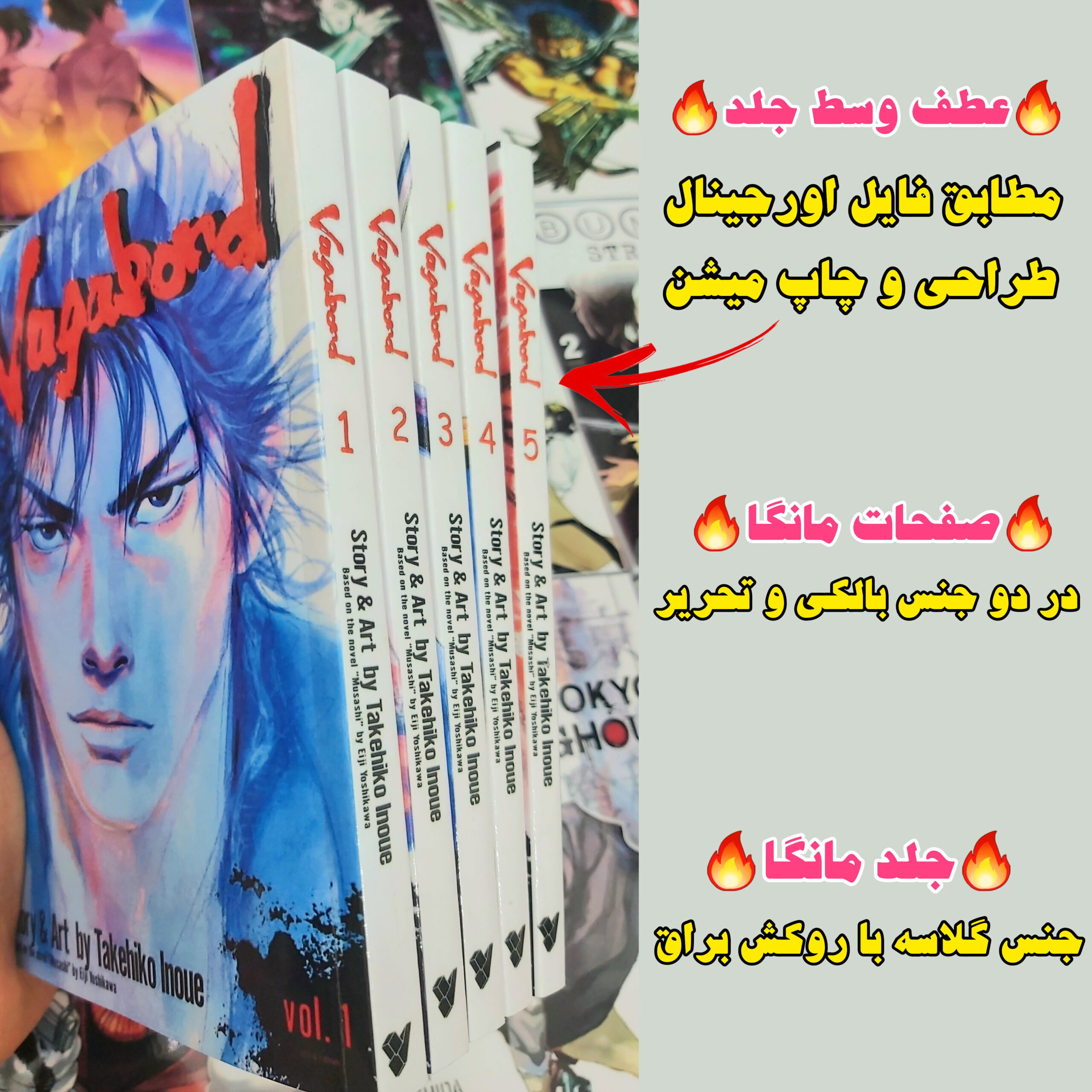 مانگا انگلیسی واگاباند Vagabond