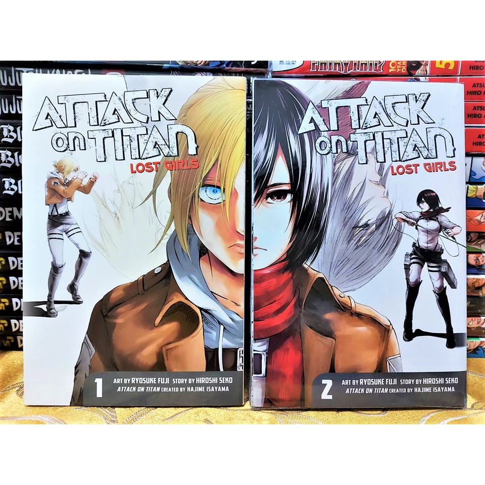 مانگا فارسی Attack on Titan: Lost Girls حمله به غول: دختران گمشده
