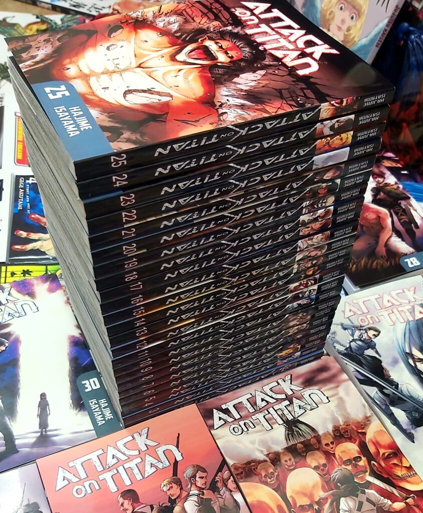 مانگا انگلیسی اتک تایتان Attack on Titan