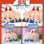 کوسن عروسکی مرد اره ای