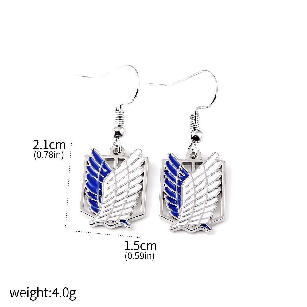 گوشواره بال های آزادی اتک تایتان