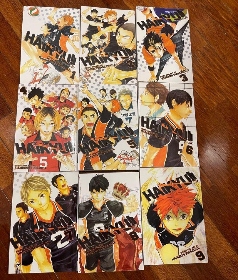 مانگا انگلیسی هایکیو Haikyuu