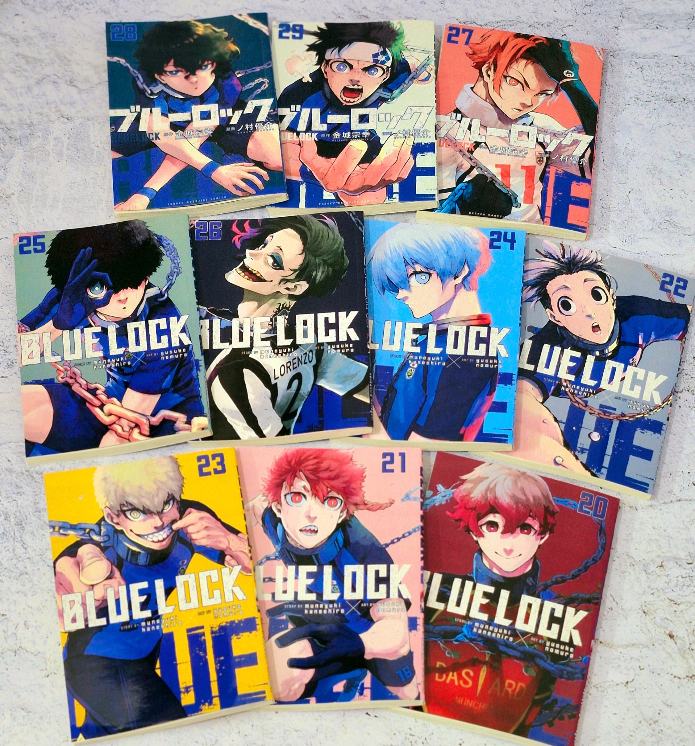 مانگا انگلیسی بلولاک Blue Lock