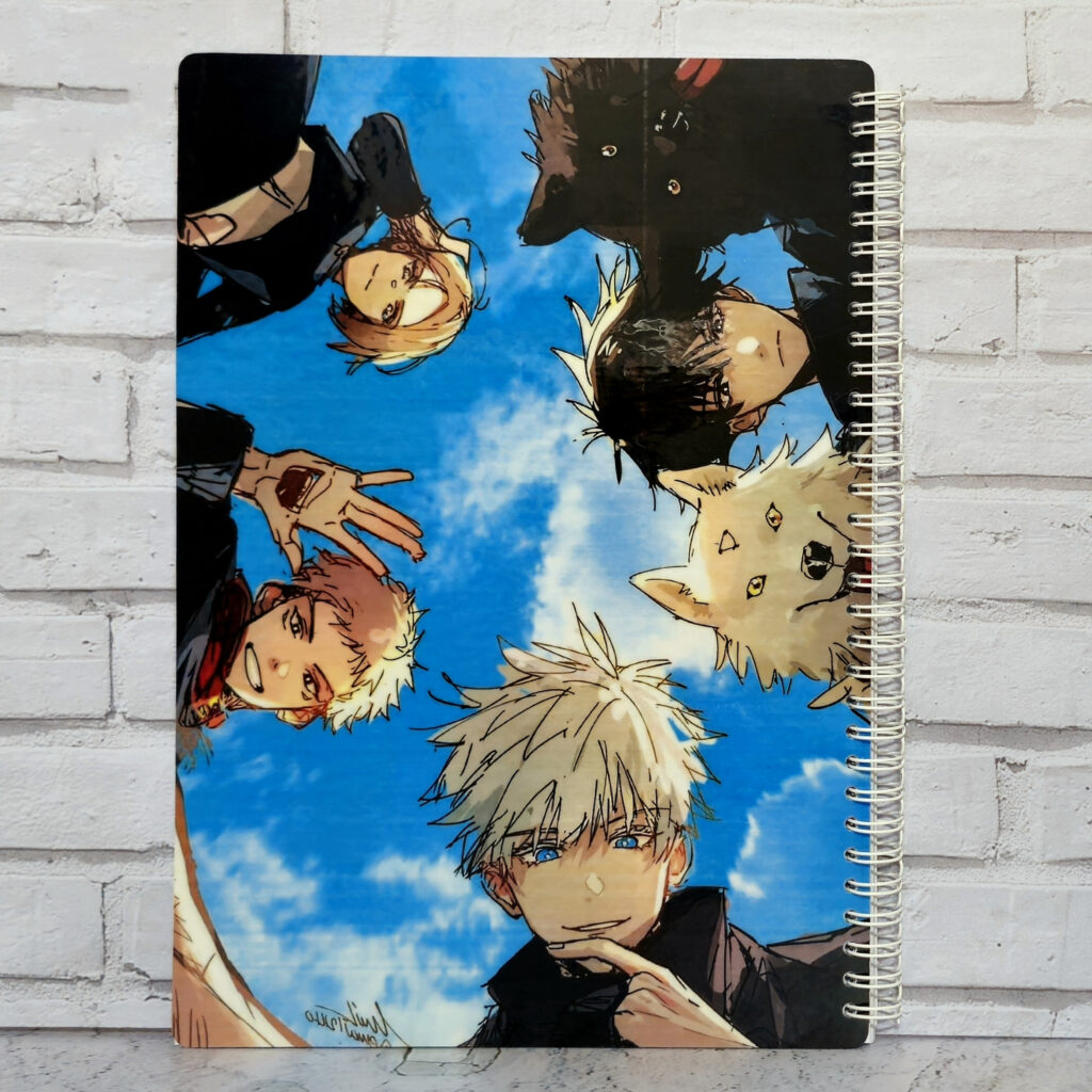 دفتر طرح گوجو و یوجی جوجوتسو کایسن