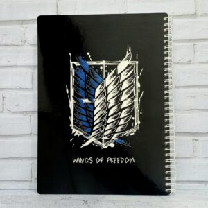 دفتر طرح بال های آزادی اتک تایتان