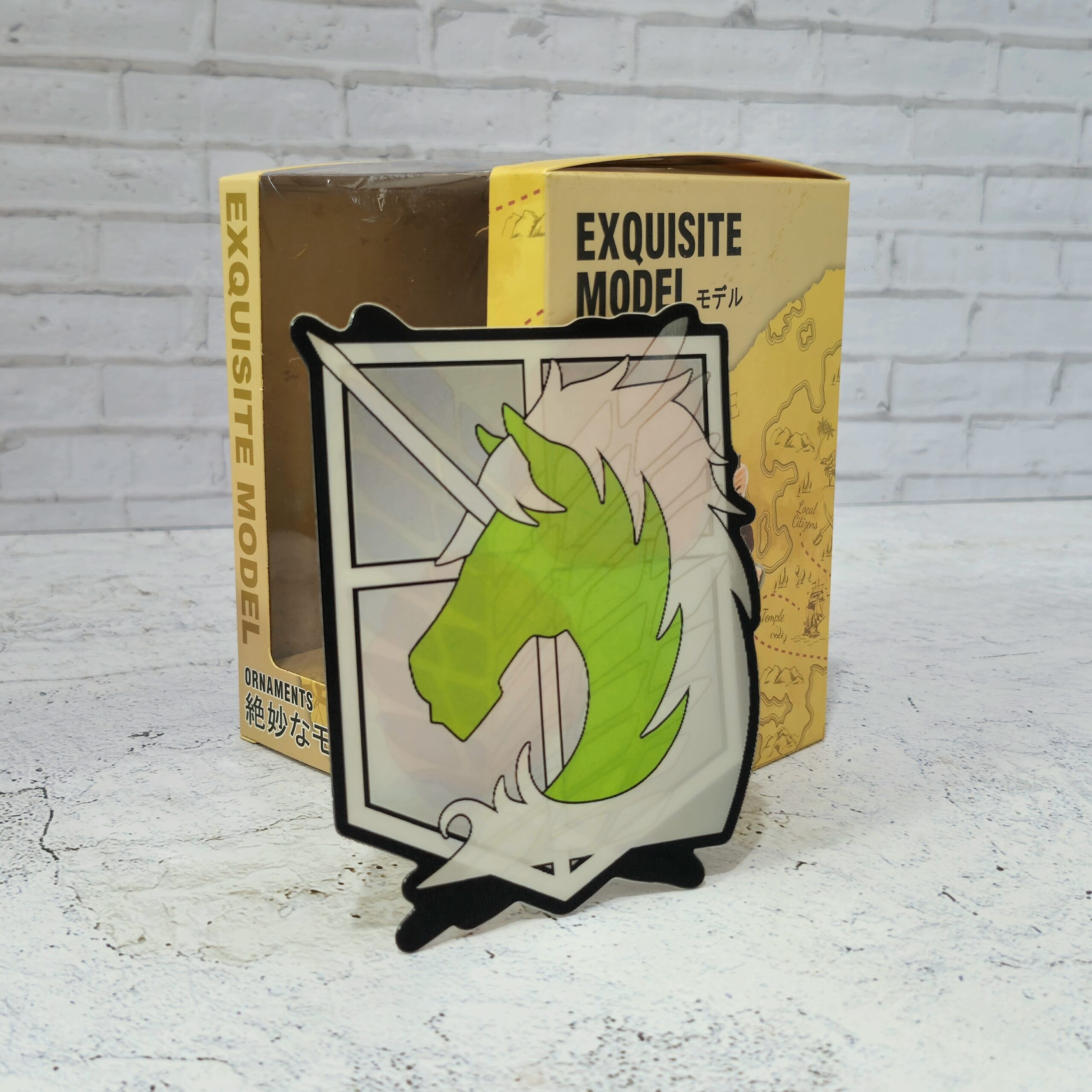 استیکر سه بعدی بال های آزادی اتک تایتان