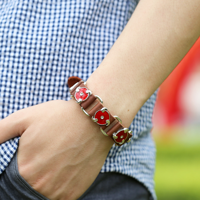 دستبند چرمی شارینگان ناروتو