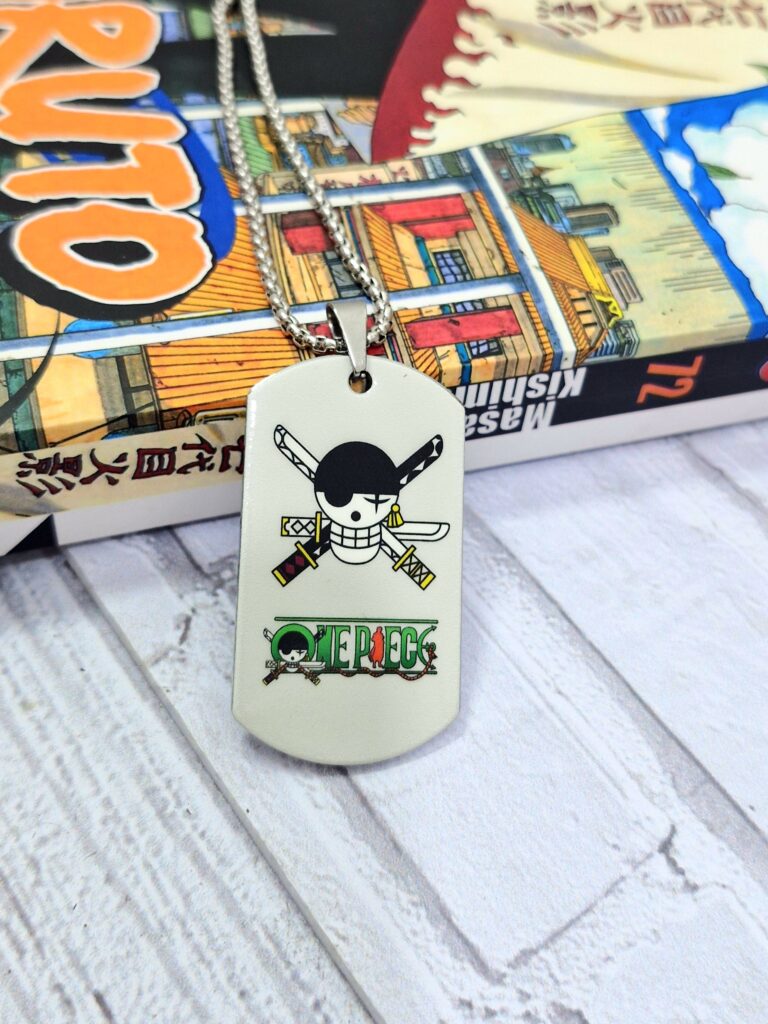 گردنبند پلاکی دزدان دریایی وان پیس