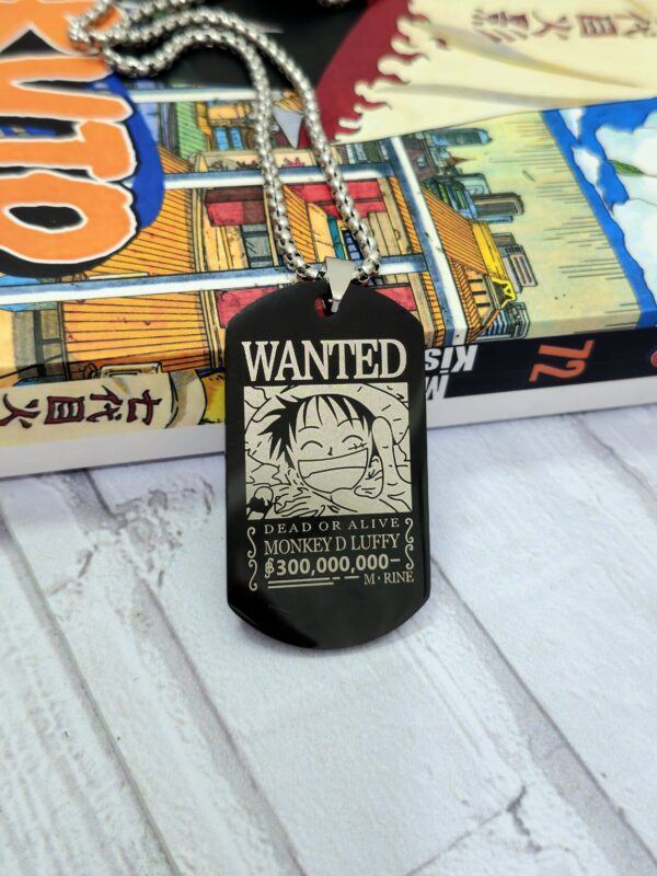 گردنبند پلاکی لوفی وانتد وان پیس