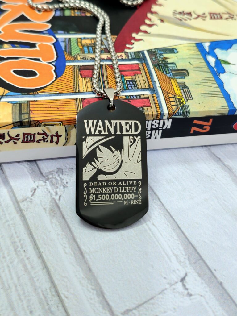گردنبند پلاکی لوفی وانتد وان پیس
