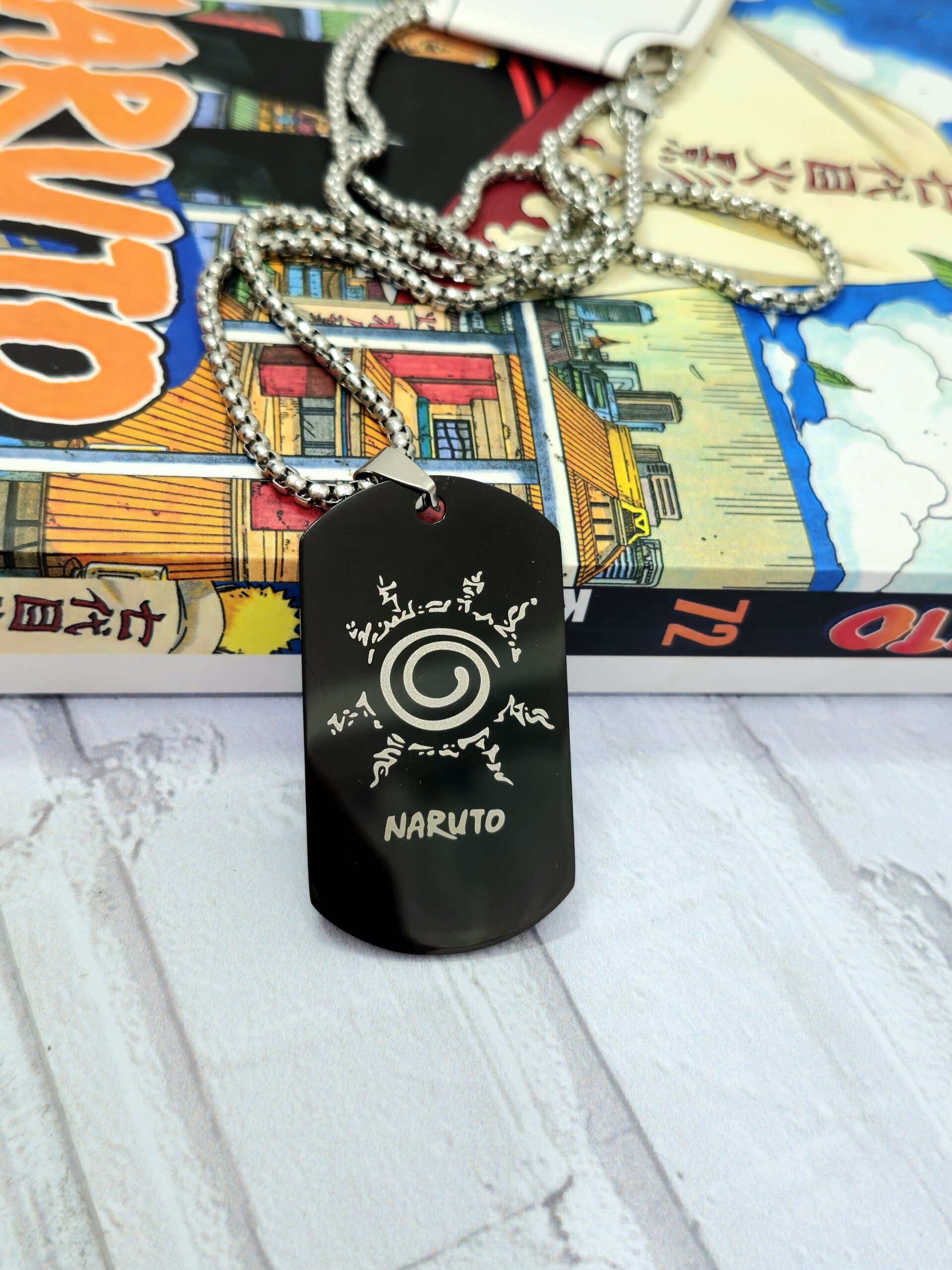 گردنبند پلاکی اوزوماکی ناروتو